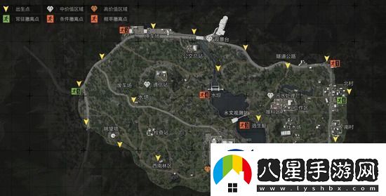 暗區(qū)突圍北山復活點在哪