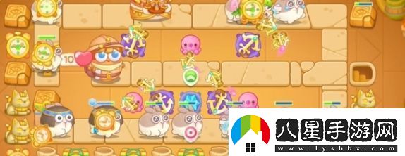 保衛(wèi)蘿卜4法老歸來(lái)第54關(guān)通關(guān)攻略