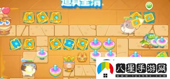 保衛(wèi)蘿卜4法老歸來8金蘿卜道具全清過關技巧