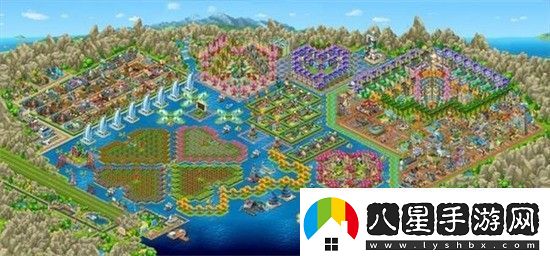 夢(mèng)想城鎮(zhèn)最完美布局高清大圖