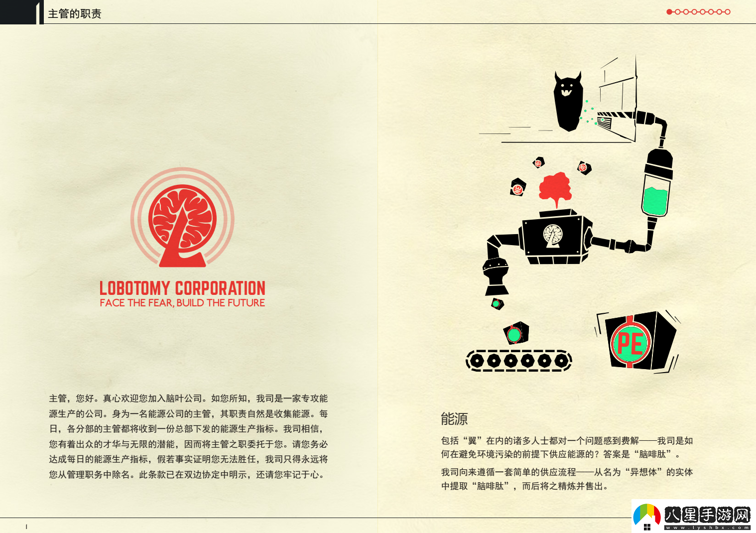 模擬經(jīng)營游戲腦葉公司畫冊現(xiàn)已增加最新中文
