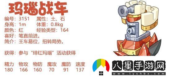 洛克王國(guó)瑪瑙戰(zhàn)車基本信息及獲取方法分享