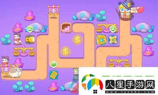 保衛(wèi)蘿卜4阿波與魔法寶藏第32關怎么過