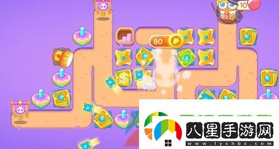 保衛(wèi)蘿卜4阿波與魔法寶藏第32關怎么過