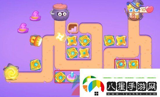 保衛(wèi)蘿卜4阿波與魔法寶藏第32關怎么過