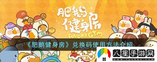 肥鵝健身房?jī)稉Q碼使用方法攻略介紹