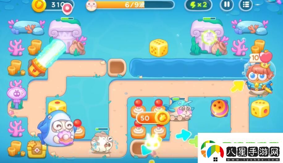 保衛(wèi)蘿卜4海的閨女第二十四關(guān)怎么過