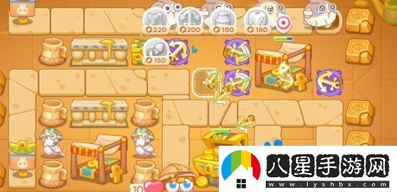 保衛(wèi)蘿卜4法老歸來第113關怎么過