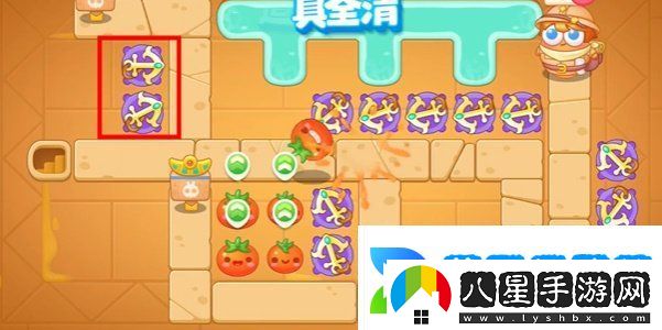保衛(wèi)蘿卜4法老歸來第111關(guān)怎么過
