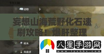 妄想山海荒野化石速刷攻略！爆肝整理開采秘籍+隱藏刷新點(diǎn)大公開