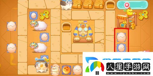 保衛(wèi)蘿卜4法老歸來第106關(guān)怎么過