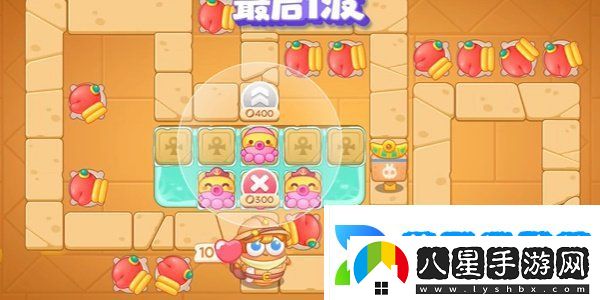 保衛(wèi)蘿卜4法老歸來第107關怎么過