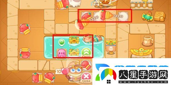 保衛(wèi)蘿卜4法老歸來第107關怎么過