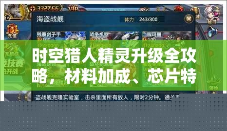時(shí)空獵人精靈升級(jí)全攻略