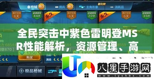 全民突擊紫色雷明登MSR性能解析