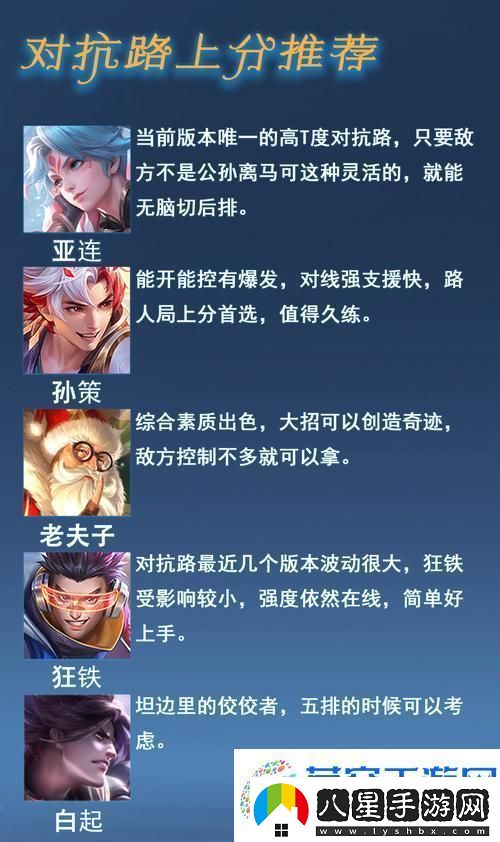 王者榮耀對(duì)抗路支援秘籍