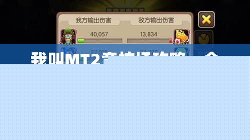 我叫MT2競技場攻略