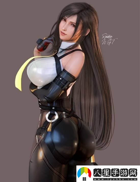 最終幻想7重制版蒂法3D美圖賞