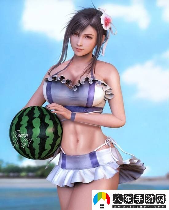 最終幻想7重制版蒂法3D美圖賞